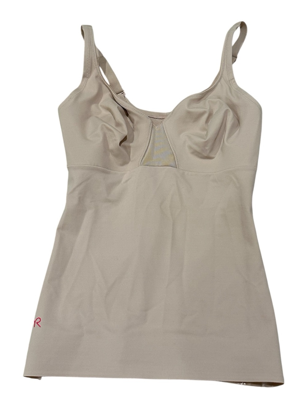 Ruby Ribbon Everyday Shape Cami Size 34 Beige Light Support Wireless Shapewear